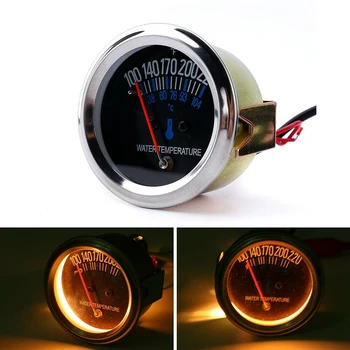 

Universal 52mm Car Mechanical Water Temperature Temp Meter Gauge 100-220 Fahrenheit 12V