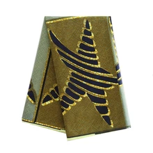 6 ярдов африканская настоящая вощеная ткань Анкара для шитья платья полный хлопок Африканский нигерийский принт настоящий голландский воск ткань 336