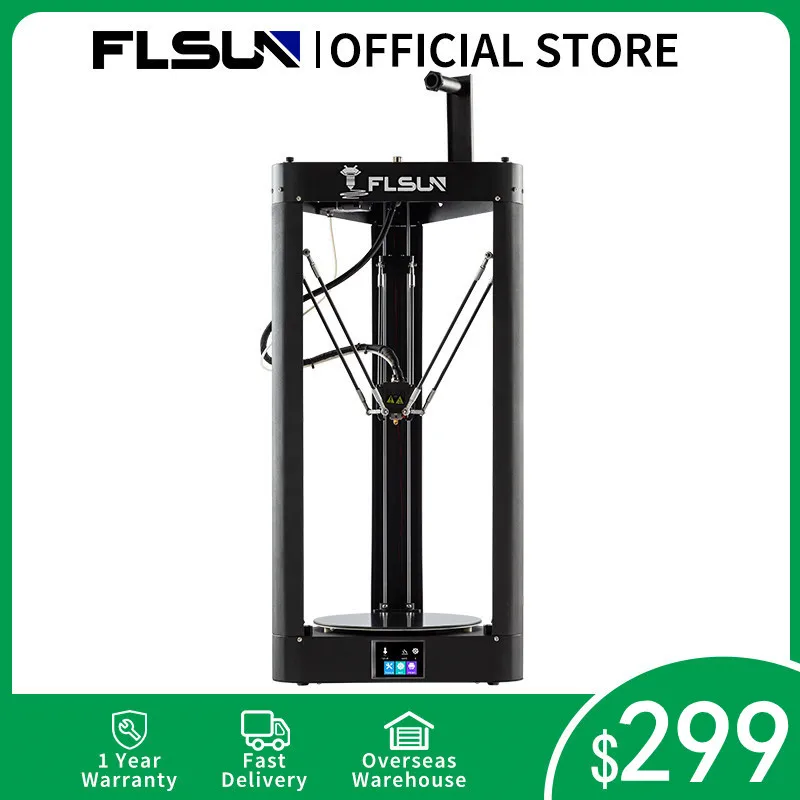 3D-принтер Flsun QQ S PRO Delta Kossel автоматическое восстановление предварительная сборка