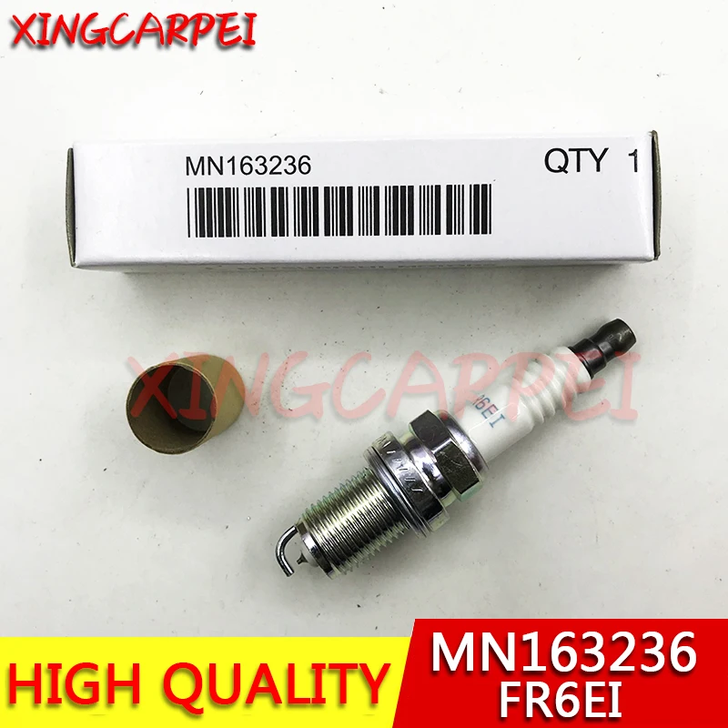4 шт./лот FR6EI MN163236 Iridium Power Свеча зажигания для Mitsubishi Outlander Peugeot 4007 Citroen Авто части |