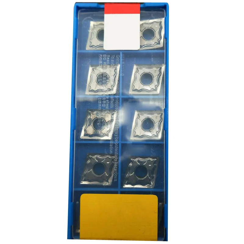 

10pcs Full Grinding Carbide Inserts Cutter Blade Replacement For Aluminum Tools