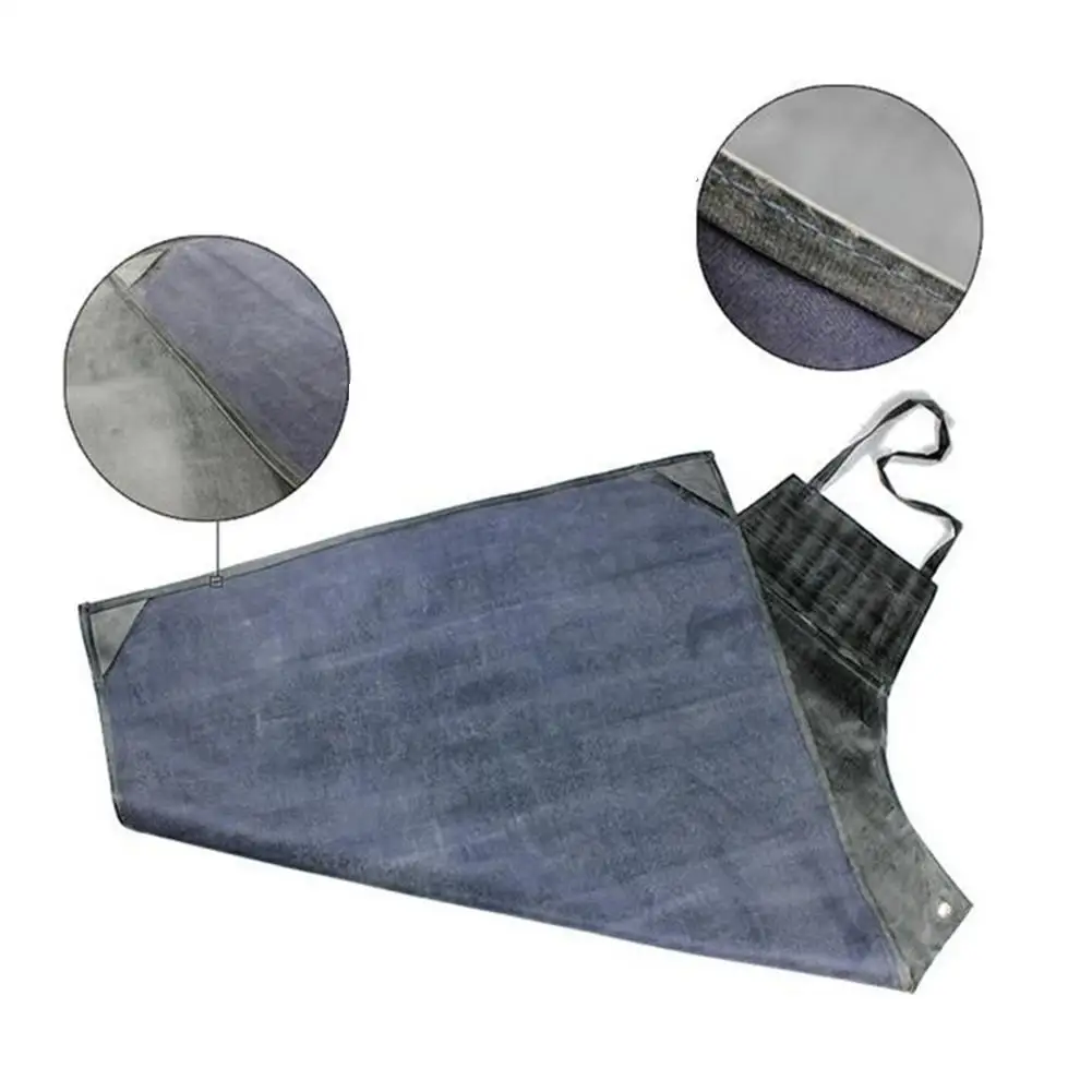 Heavy Duty Waterproof Pvc Apron Rubber Vinyl Apron Chemical Resistant Work Safe Waterproof Apron For Lab Work Cleaning Fish