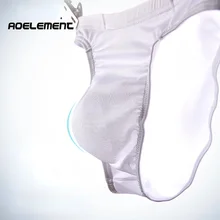 Mens Underwear Triangular Shorts Ice Silk Breathable Sexy Thin U Convex Transparent One Piece Traceless Triangular Shorts Head