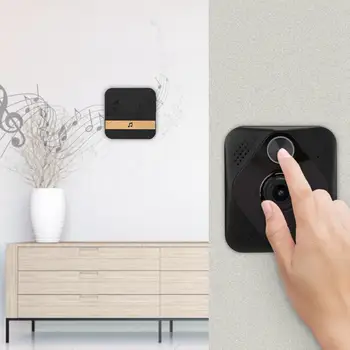 

High definition intelligent visible intercom door doorbell smart wifi camera intercom door remote mobile phone control doorbell