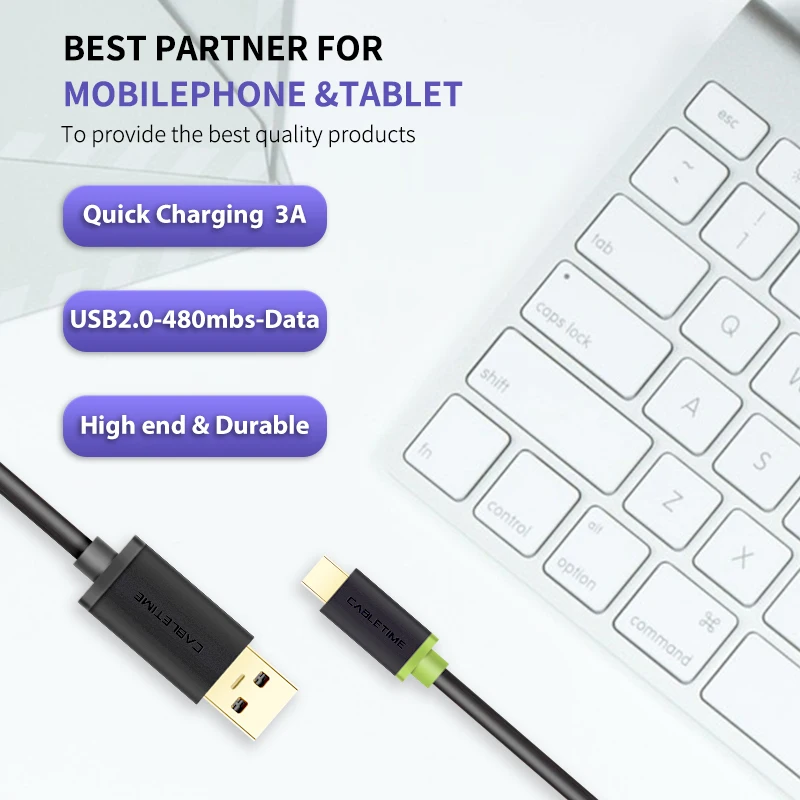 Кабель USB Type C кабель 3A для быстрой зарядки USB2.0 синхронизации данных Samsung Galaxy S9 Plus