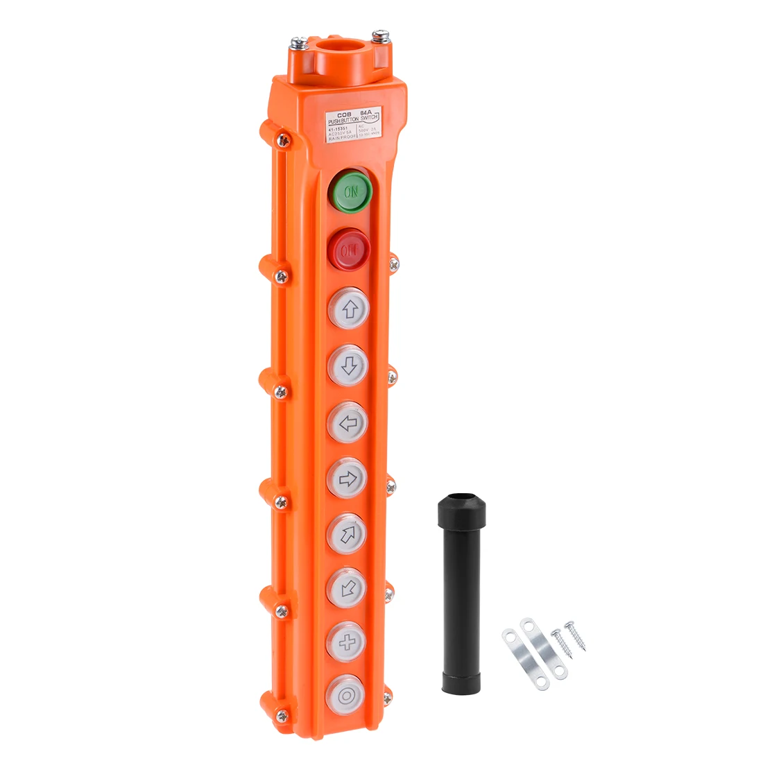 

uxcell Hoist Crane Pendant Control Station Pushbutton Switch 8 Ways+ON OFF