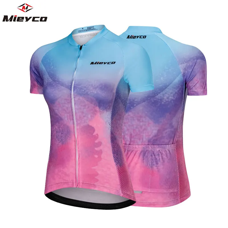 Mieyco-BMX Bicycle Jersey for Women Top Enduro Equipment Bicycles and T-shirt Motocross Bike MTB Jersey Pink Tops
