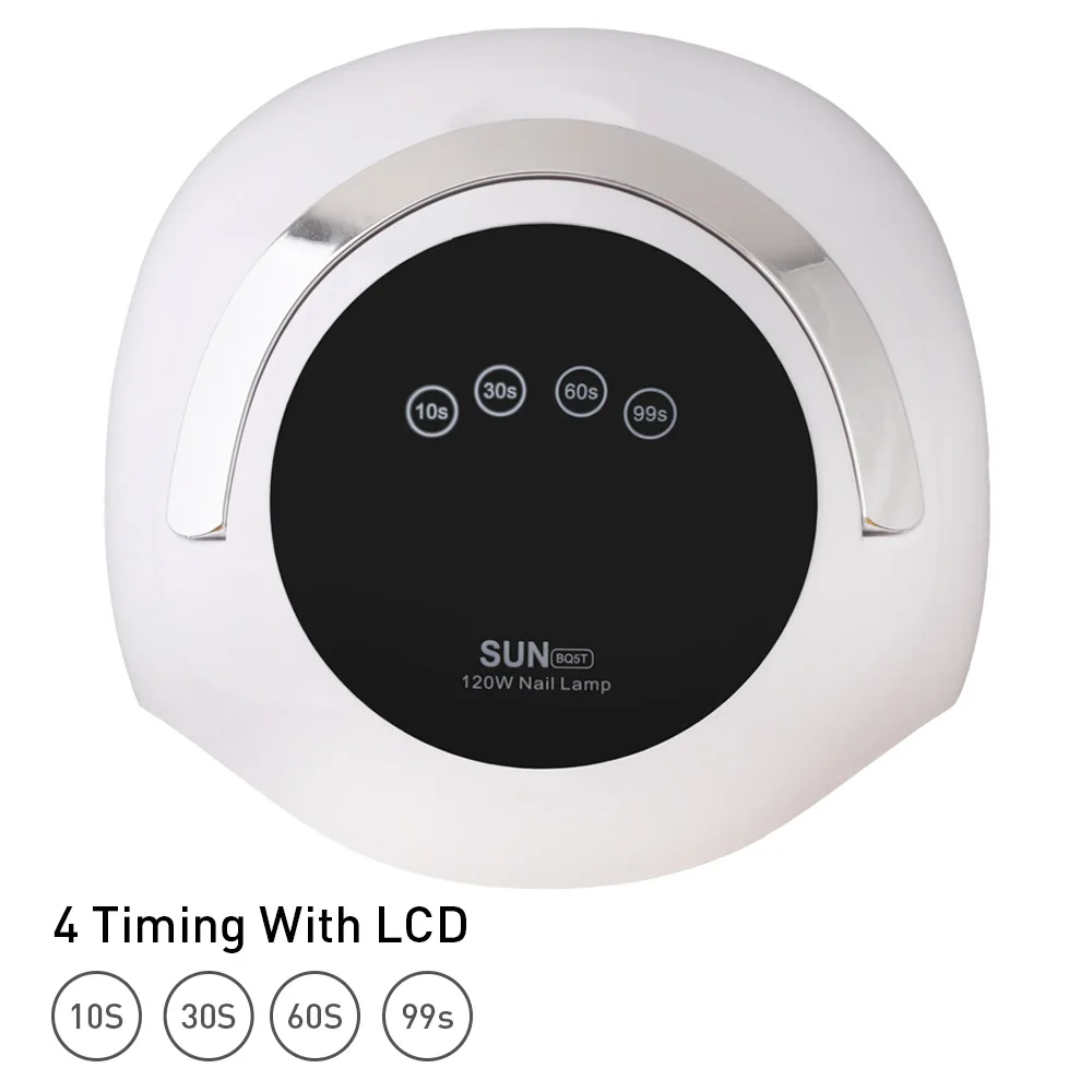 Günstig 120w UV LED Lampe Nagel Trockner Uv Gel Lampe Nagellack Uv Licht für Gel Nägel Kunst Led Lampe eis Lampe Für Maniküre Professionelle Werkzeug