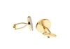 Car Cuff Links For Men Auto Mark Design Quality Brass Material Golden Color Cufflinks Wholesale&retail ► Photo 2/4