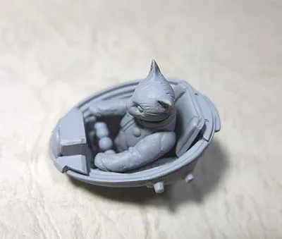 1/35 Современная кошка(без машины) каучуковая фигурка модели наборы миниатюрный gk Unassembly Неокрашенный