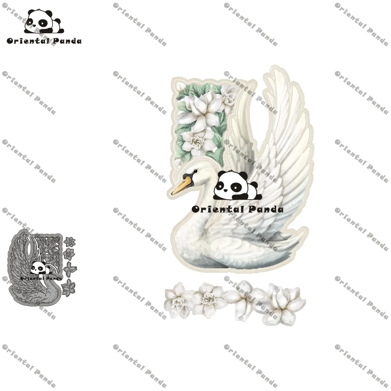 Новые штампы 2021 г. металлические Serene Swan сделай сам штамп для фотоальбома резки Scg