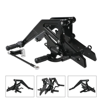 

For Kawasaki Ninja 650 EX650 ER6F ER 6F 6N ER6N 2012-2017 2013 2014 2015 2016 2017Motorcycle Refitting Foot Rest Pegs Footrest