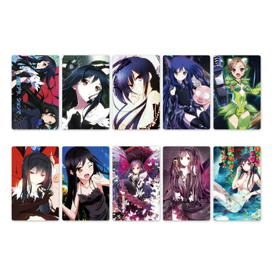 10 шт. Новое поступление Аниме Accel World Card стикер s DIY Водонепроницаемая крапленая карта наклейка Дети стикерные игрушки коллекция подарок - Цвет: Style 03