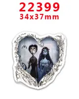 22399 30 шт hollaween характер плоское украшение из смолы PR 22398 - Color: 22399