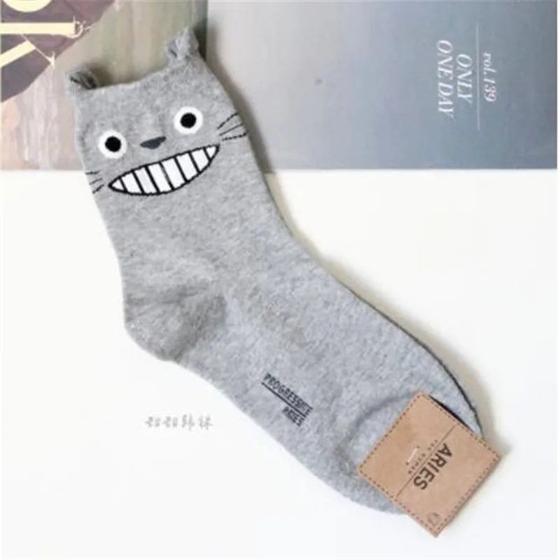 Totoro Sock No face Man Socks Anime Hayao Miyazaki Cartoon Figures Printed Korean Socken Creative Fairydust Cotton Sock Totoro Sock No face Man Socks Anime Hayao Miyazaki Cartoon Figures Printed Korean Socken Creative Fairydust Cotton Sock