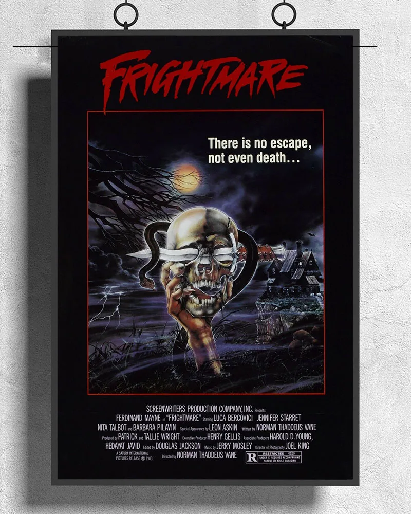 L497 FRIGHTMARE Movie Horror Rare 1983 VHS