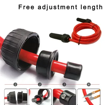 

Fitness Equipment heavy weight-bearing bold and heavy sport jump rope Fitness exercise adjustable skipping Ropes 2.8m p30