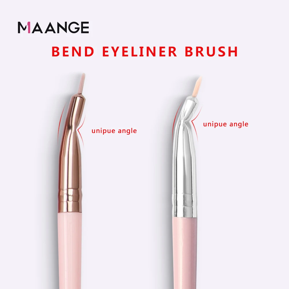 Кисти для макияжа MAANGE Pro 6/12 шт. набор кистей глаз с косметической сумкой из