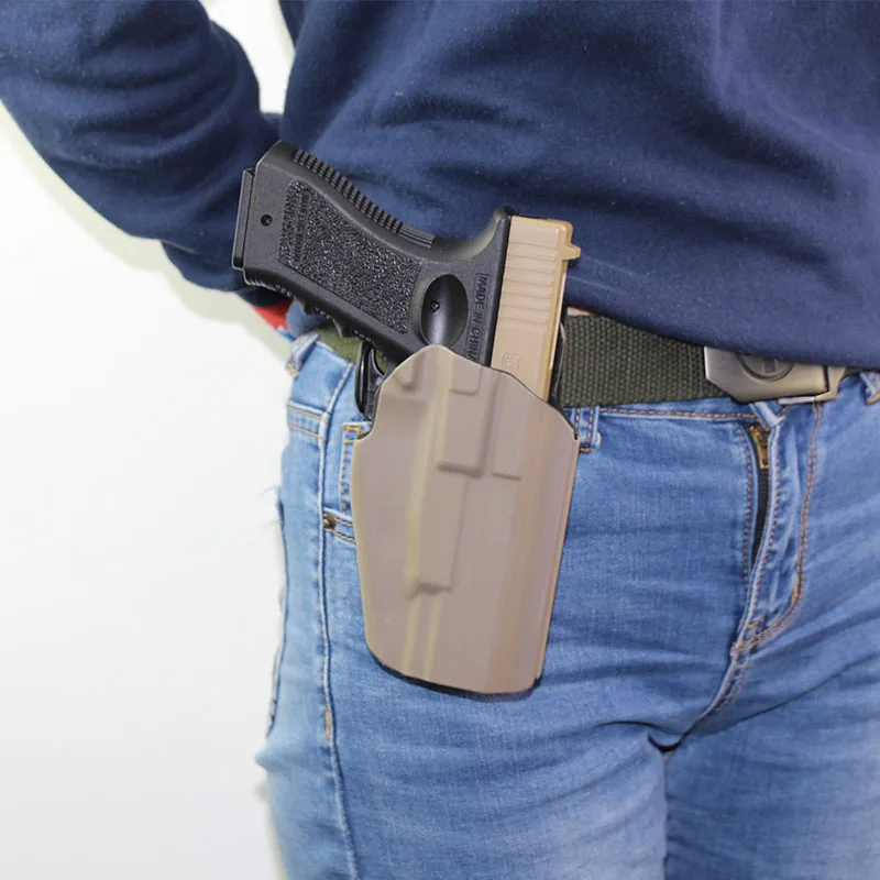 Тактический Пистолет-кобура для Glock 17 20/SIG P226/H& K USP/S& W/PT24/Телец PT809 правая рука страйкбол пистолет чехол охотничьи принадлежности