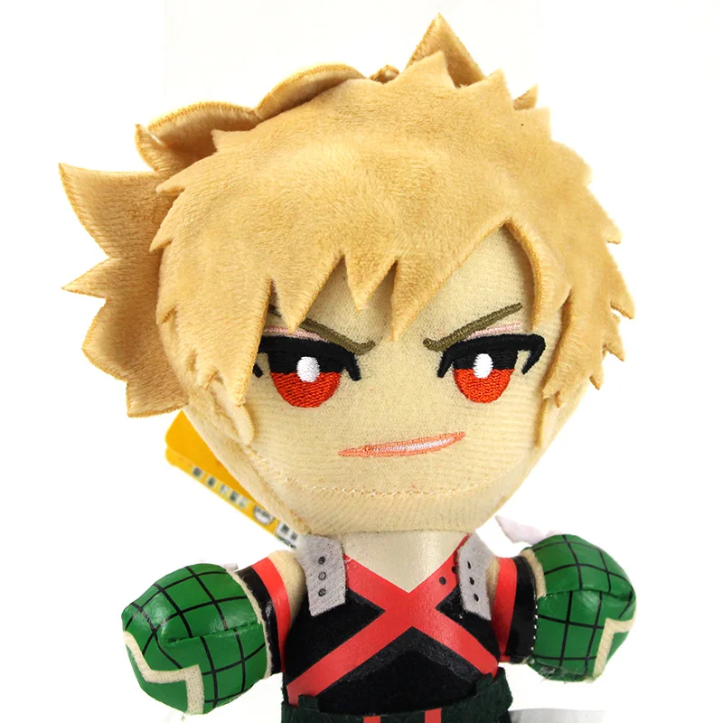 3 шт./компл. 16-18 см My Hero Academy плюшевые игрушки izku Midoriya Katsuki Bakugou Shouto Todoroki мультфильм мягкая чучела кукла-подвеска