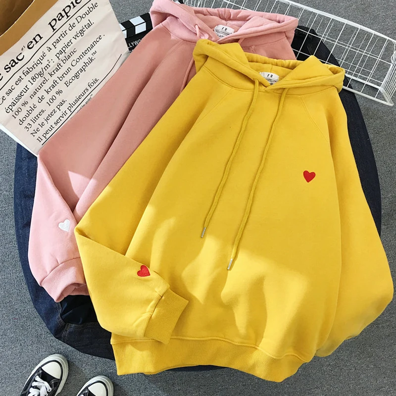 Толстовка Harajuku стиль свободная одежда Женская Куртка tide Толстовка Размер Уличная para спортивный костюм плюс бархат утолщение