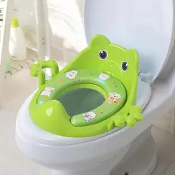 Assento seguro de treinamento infantil, apoio com braços, leve, portátil, acessório de vaso sanitário para crianças pequenas