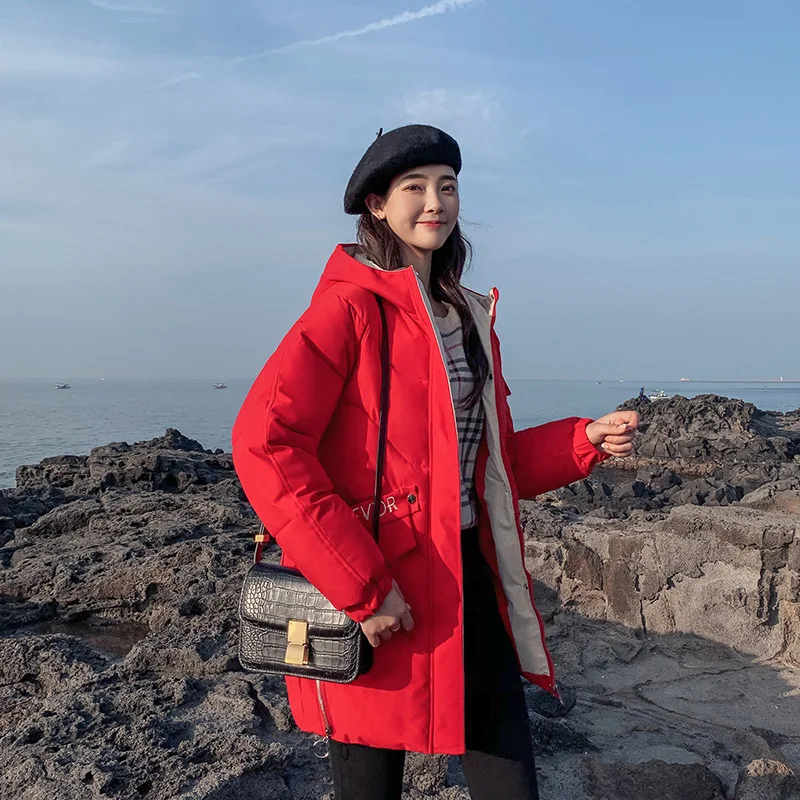 Abrigos Mujer Invierno 2019 зимняя куртка женская хлопковая с подкладкой Парка зимнее пальто