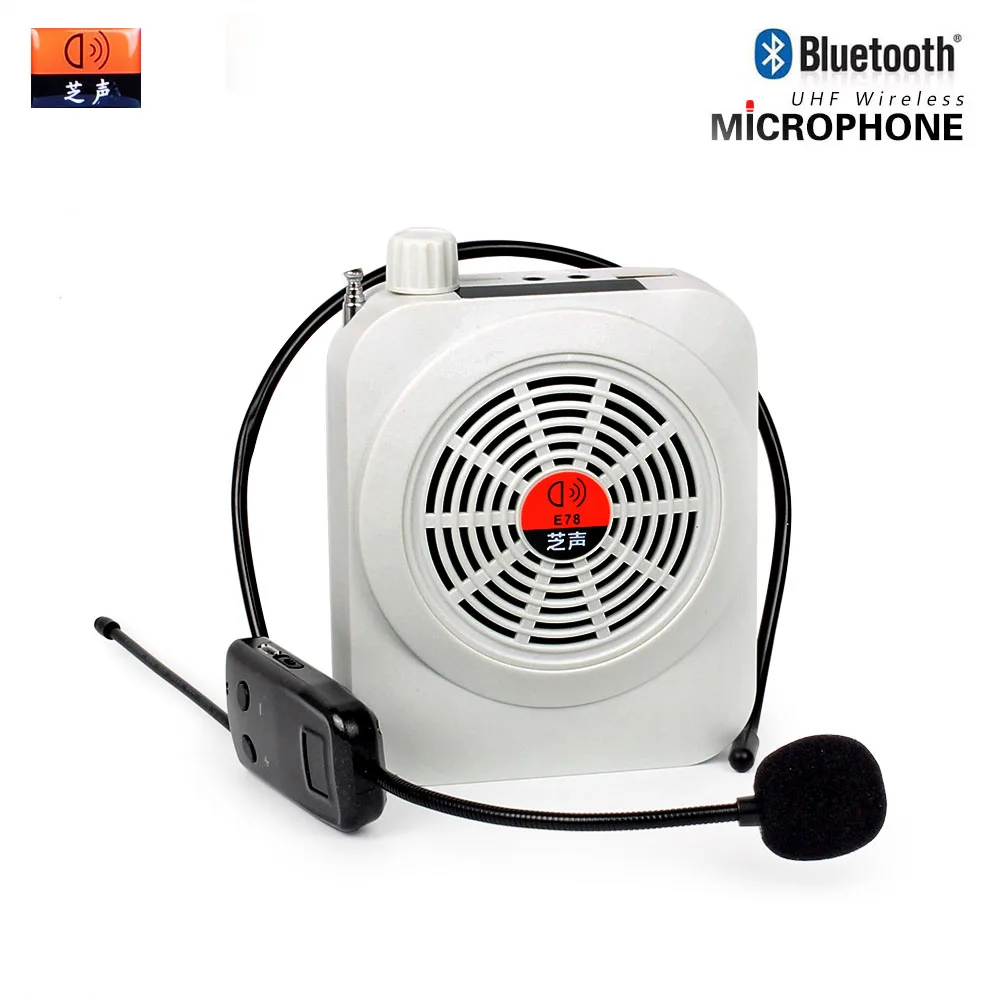 Bluetooth специальный усилитель для учителя гида внешний голосовой локатор поясная