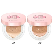 Натуральная увлажняющая Очищающая кожа BB крем телесный макияж порошок воздушная подушка для лица консилер Горячий