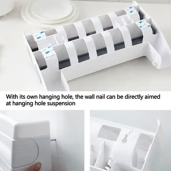 

Wall Mounted Kitchen Roll Dispenser Cling Film And Kitchen Foil Dispenser Paper Towel Holder