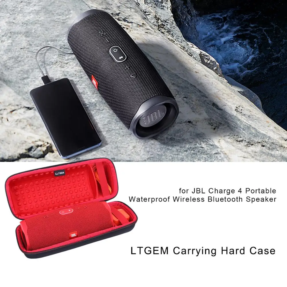 LTGEM противоударный EVA Жесткий Чехол для JBL Charge 4 Портативный беспроводной Bluetooth динамик