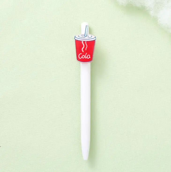 Шариковая ручка Sharkbang с милым фруктовым молоком, черная шариковая ...