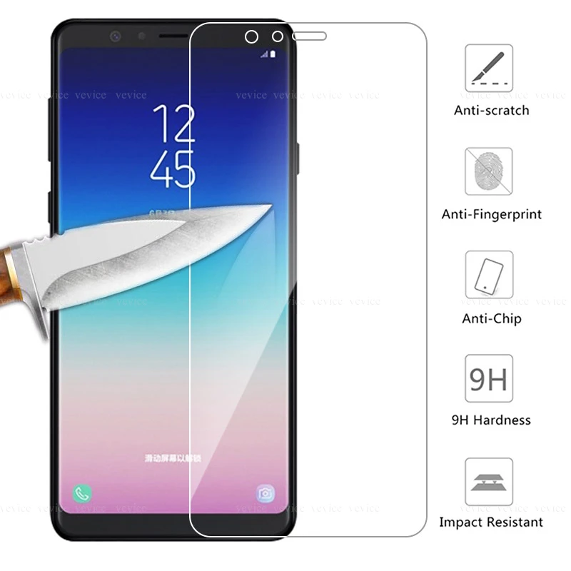 Закаленное Стекло для samsung A8 A9 звезда A7 A6Plus для samsung A10 A20 A30 A40 A60 A70 A80 A90 Экран защитная плёнка для НУА Вэй