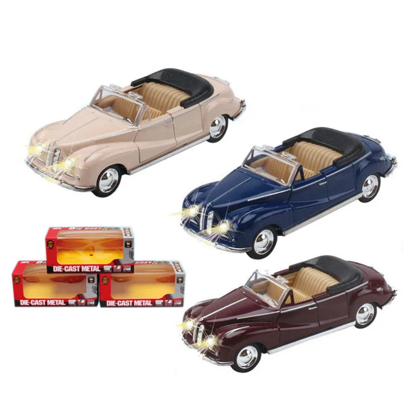 1:32 Масштаб классический SPYDer гоночный автомобиль Высокая имитация сплава модель 1955 Corvette литые Автомобили Модель игрушки коллекция
