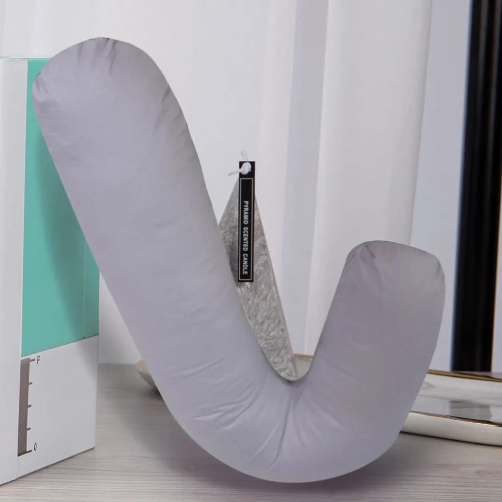 V образный чехол для подушки Pregnency для кормления, чехол для подушки для шеи и спины