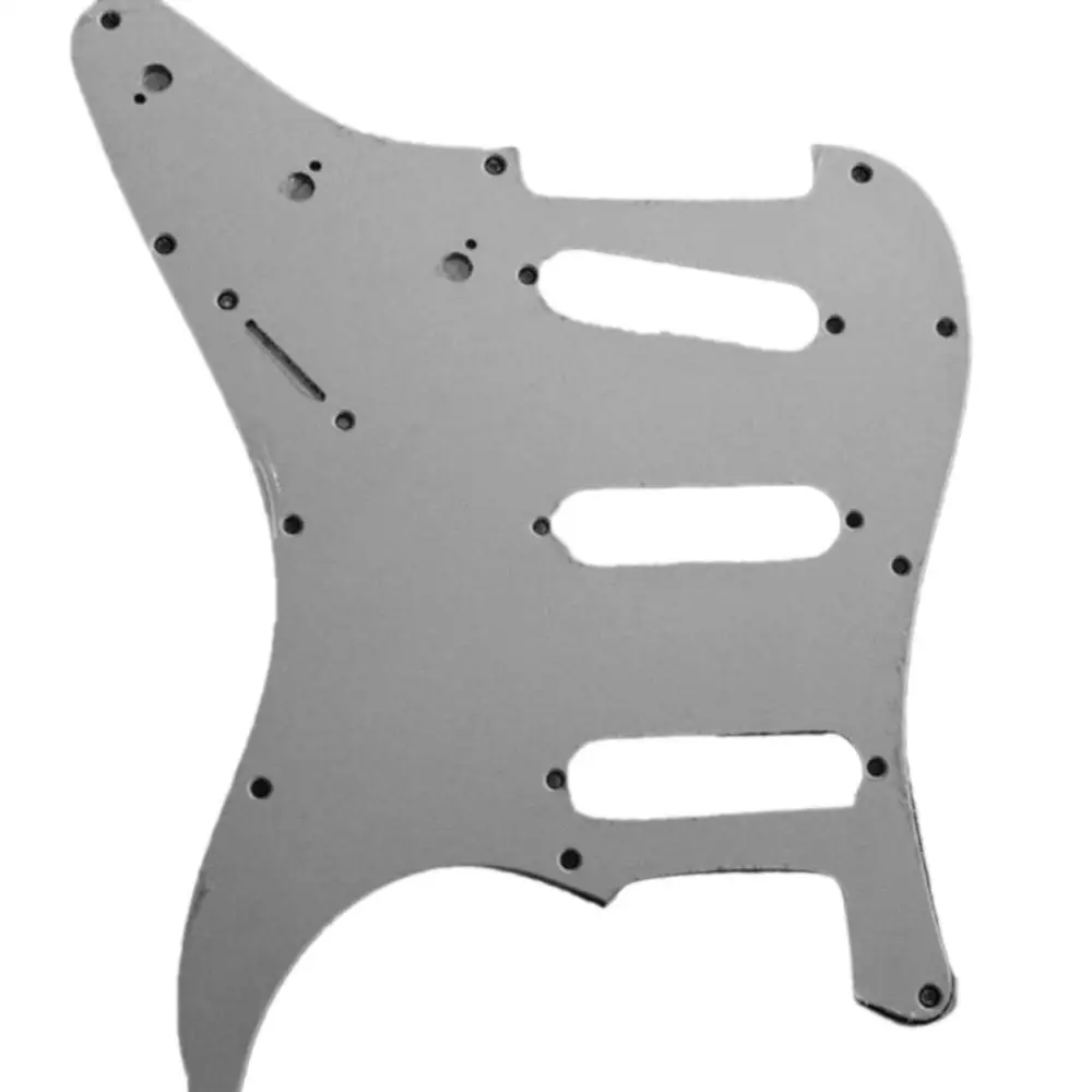 ST электрогитара pick guard царапина пластина для Fender Strat Stratocaster современный стиль pick Guard аксессуары для гитары - Цвет: Белый