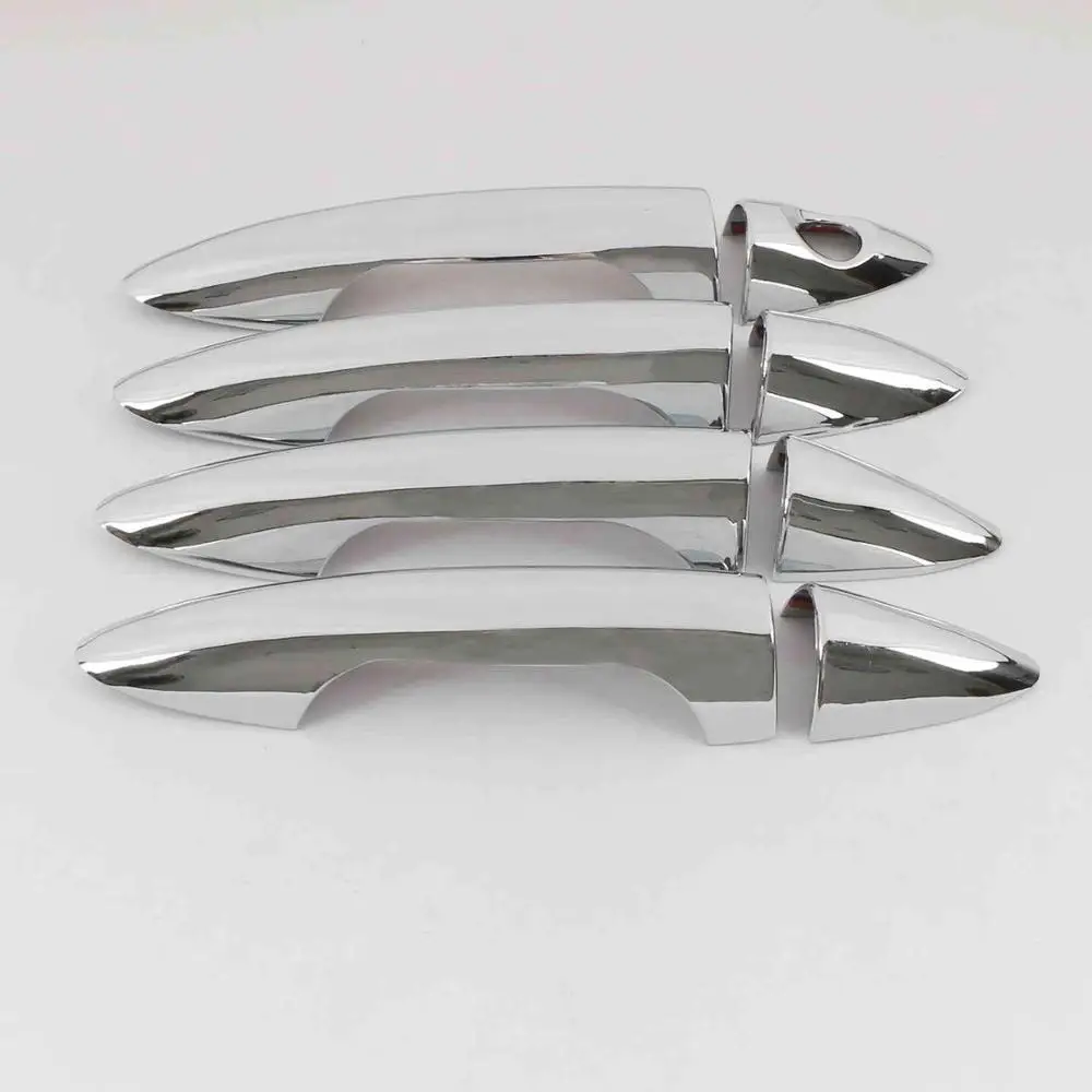For Hyundai Solaris Verna i25 Accent Grand Avega 2011 2012 2013 2014 2015 2016 ABS Chrome Door Handle Cover Trim Car styling |