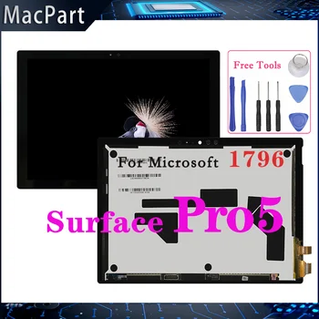 

New Surface Pro 1796 LCD Screen 12.3" LCD Display Touch Screen Digitizer Assembly Microsoft Surface Pro 5 Pro5 LP123WQ1-SPA2