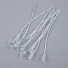 10Pcs Disposable Enema Tubes Detox Enema Bag General Anus Bowel Silica Soft Tube Polymer Blend Materials Enema Kit 2.0mm
