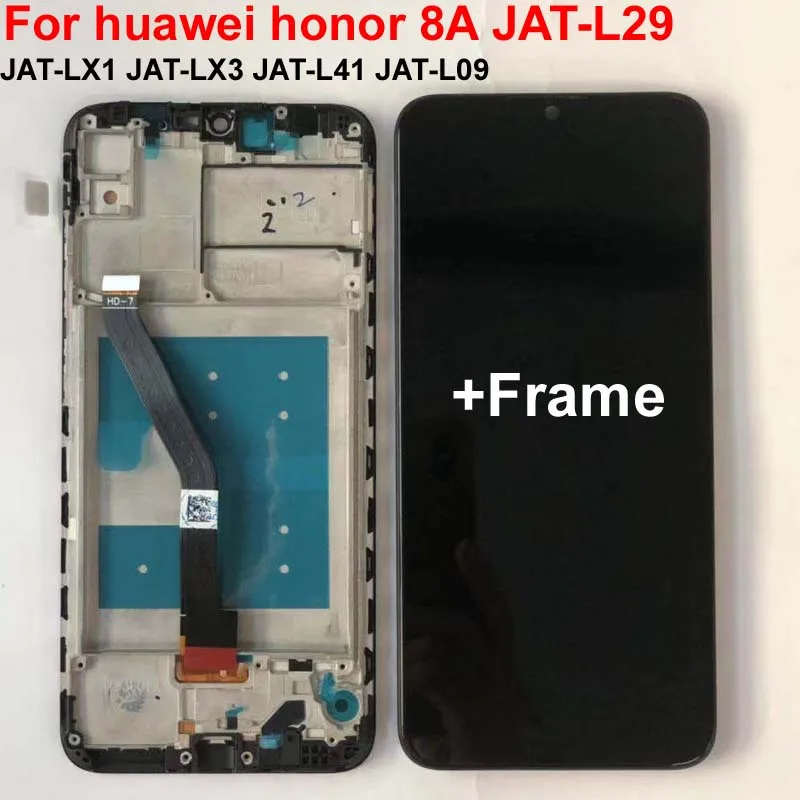 1 шт. для huawei honor 8A JAT-LX1 Полный ЖК-дисплей в сборе с сенсорным экраном стекло дигитайзер полный