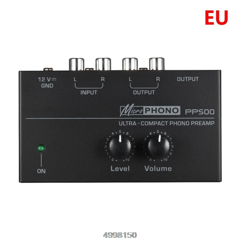 4NB701515-EU PP500 Phono предусилитель с регулятором громкости уровня для винилового проигрывателя LP - Цвет: 4NB701515-EU
