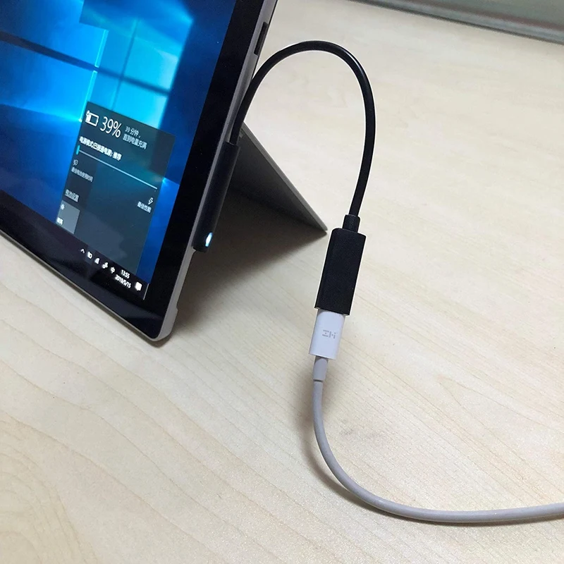 0.2M Female USB-C Charging Cable for Surface Pro 6/5/4/3 Laptop 1/2 45W 15V PD | Электроника