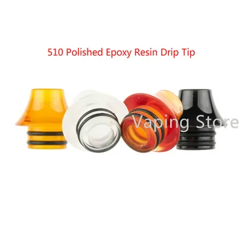 

VandyVape Berserker MTL RTA/Berserker V1.5 MINI MTL RTA/Berserker V1.5 MTL 510 Drip Tip Polished Epoxy Resin Mini Drip Tip