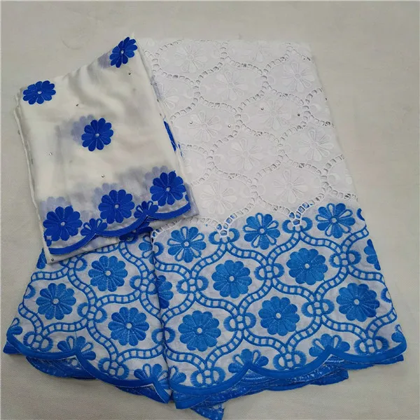 10 Швейцарские кружева ткань из Дубая Brode \ Coton африкен Tissu Dentelle в нигерийском стиле ткани шнурка африканская ажурная ткань - Color: 10