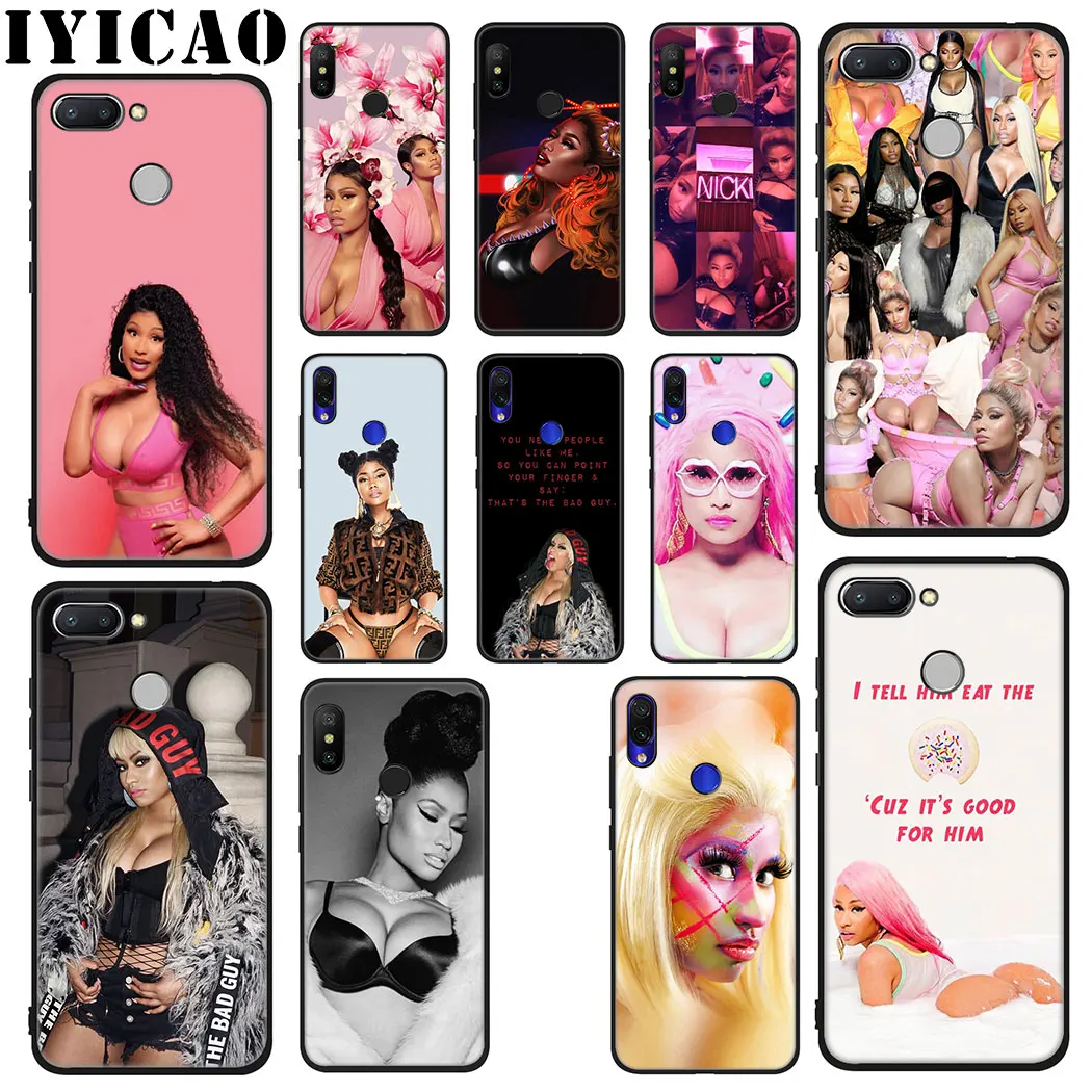 IYICAO Nicki Minaj мягкий чехол для Xiaomi Redmi 4A 4X 5A 5 Plus K20 6 Pro 6A 7A 8A 7 S2 Go телефона |