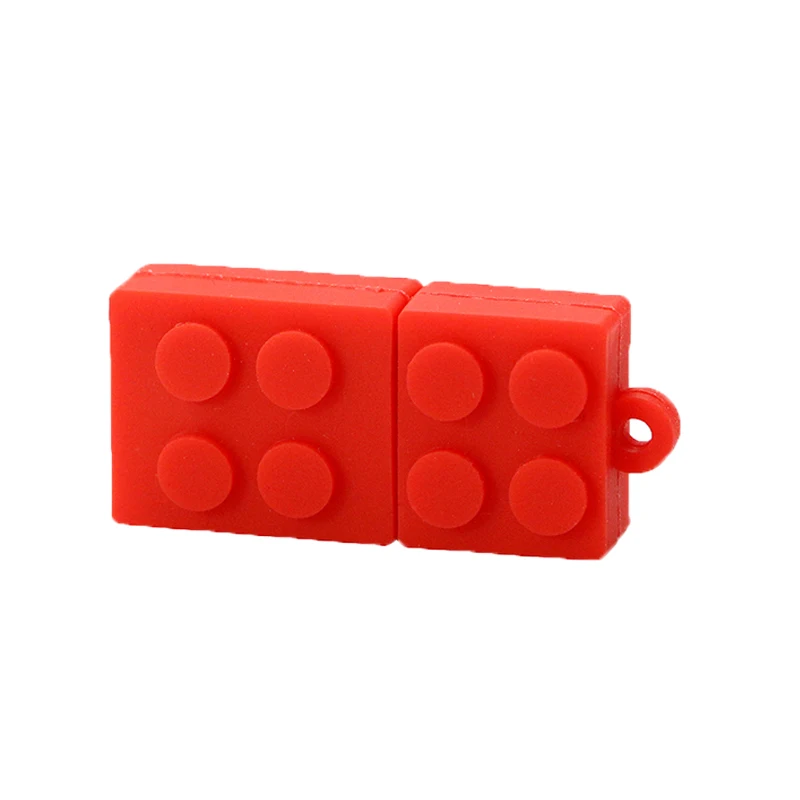 PenDrive Cartoon Building Blocks USB 2.0 USB Flash Drive Silicone Pen Drive 4GB 8GB 16GB 32GB 64GB Children Toy Memory Flash PenDrive Cartoon Building Blocks USB 2.0 USB Flash Drive Silicone Pen Drive 4GB 8GB 16GB 32GB 64GB Children Toy Memory Flash