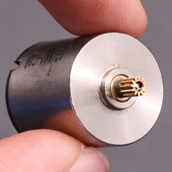 

1718 Micro 17mm Coreless Motor DC 12V 19800RPM NdFeB Strong Magnet High Torque Mute Gear 12T hollow cup Servo Steering Motor