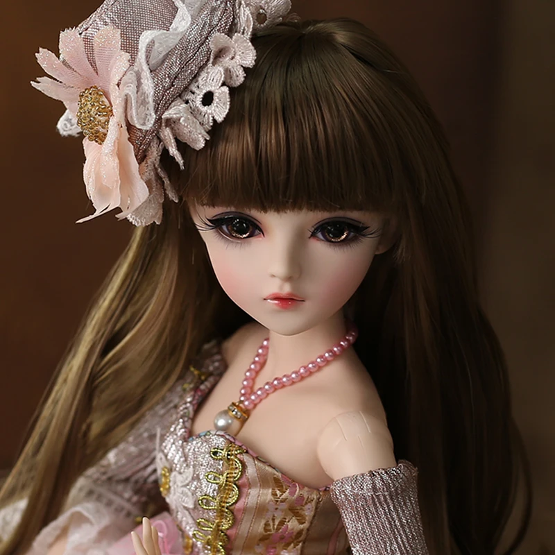 UCanaan 1/3 BJD Doll 18 Ball Jonited Dolls With Upgraded Makeup Full Outfits Princess Dress Girls Toys Gifts For Children 15