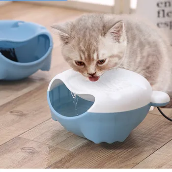 

USB Electric Pets Dog Water Dispenser Fountain Automatic Luminous Cats Drinking Bowls Dog Water Bottle Cat Feeder Pet Supplies