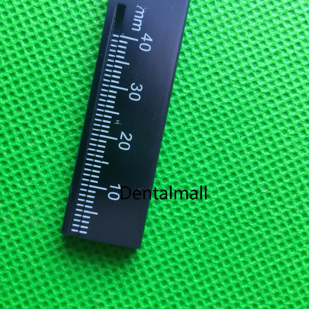 5 шт. синие зубные весы алюминиевые Эндо линейки|endodontic ruler|dental rulerendodontic dental |